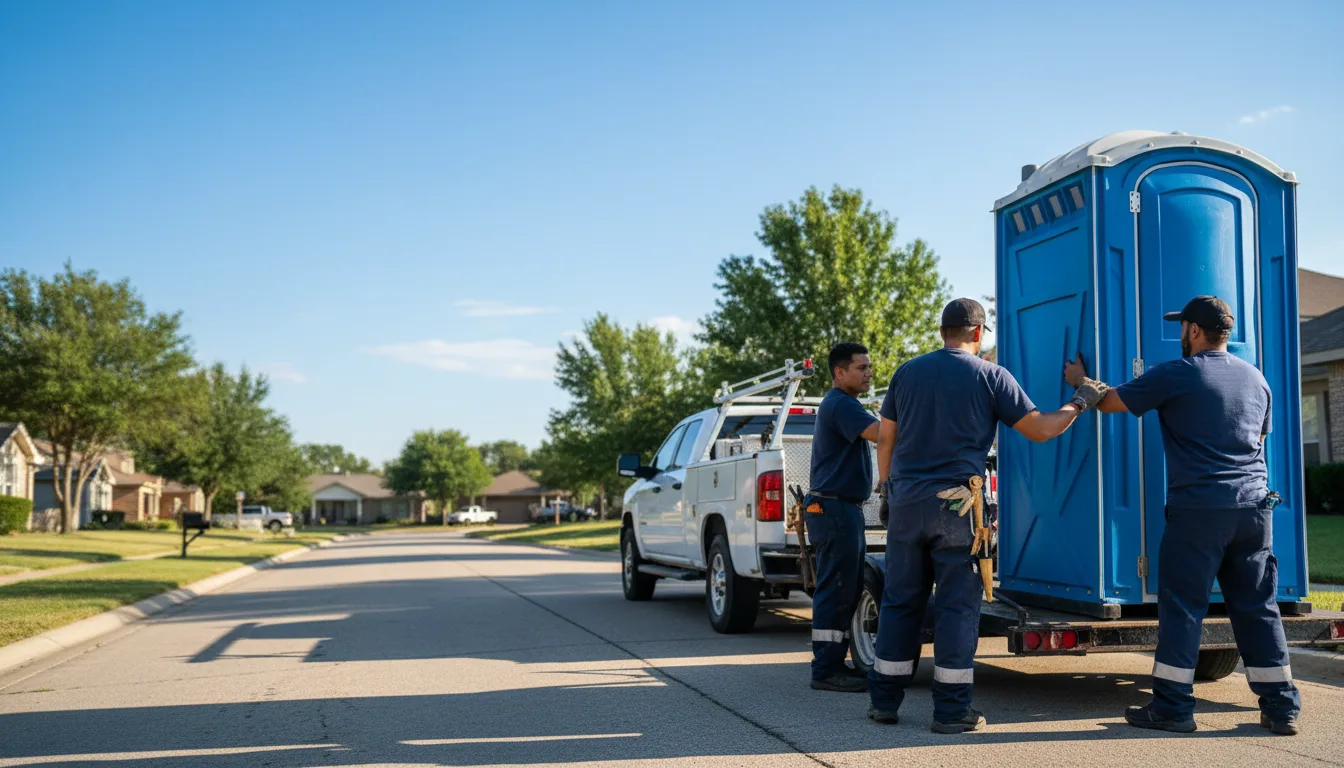 Portable Toilet Rental in Rogersville, MO near me